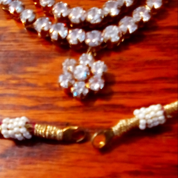 🎉HP🎉 Vintage Flower Bridal Boho Luxury Necklace - Picture 10 of 12